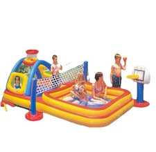 PISCINE AIRE DE JEUX SPORT 4 activités en un 70 €