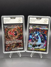 Lot 2 cartes Gradées PCA 9,5