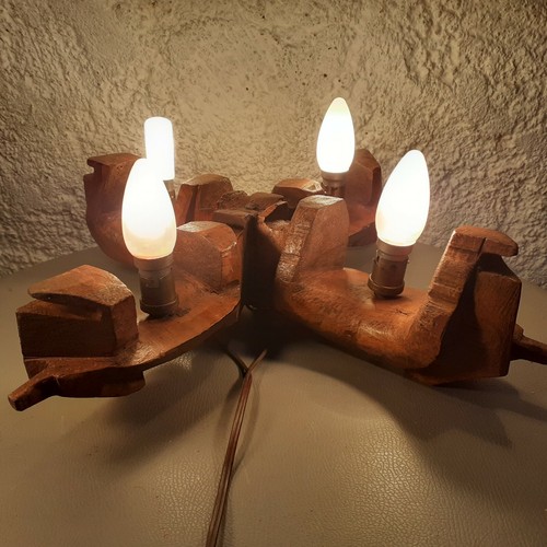 Art populaire lustre - art,