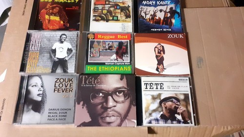 LOT.10.CD.ALBUMS.REGGAE+ZOUK-B