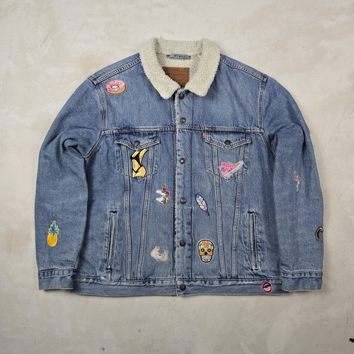 Veste jean doublée - veste, en