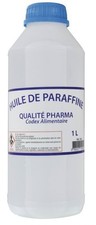 Huile de paraffine blanche qualité pahrma CODEX alimentaire medicinal 1L