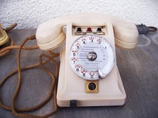 Telephone ancien u43 ivoire - telephone,