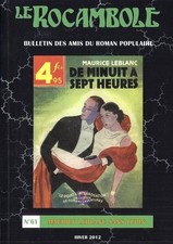 EO BIBLIOGRAPHIE ETUDES LE ROCAMBOLE N° 61 : MAURICE LEBLANC SANS ARSÈNE LUPIN