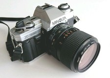 Minolta X-300 Reflex Argentique + Objectif 35-70mm – Bon état - Non testé