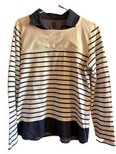 TERRE DE MARINS   tee shirt 2 en 1   taille 4 ou 40