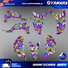 Kit déco Yamaha YFZ 450 2003 2004 2005 2006 2007 2008 kit déco stickers