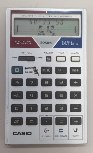 Jeu boxe casio - de,