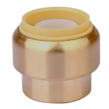Raccord bouchon - Laiton - diamètre 14 - Toutub BOUTTÉ