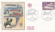 FRANCE 1970 FDC AEROTRAIN YT