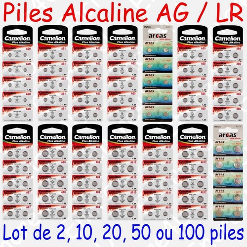 Piles lr41 lr43 lr44 lr45 - :,