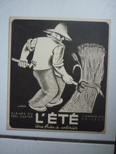 ENFANTINA / L ETE  / UNE FRISE A COLORIER  / ALBUMS DU PERE CASTOR 1946