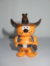 PVC figurine vintage - Les Entrechats - Isidore Cowboy - Bandai (B18)