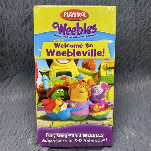 Playskool weebles vhs tape - playskool,