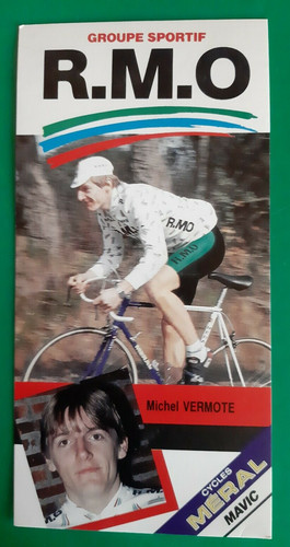 Cyclisme carte cycliste michel - cyclisme,