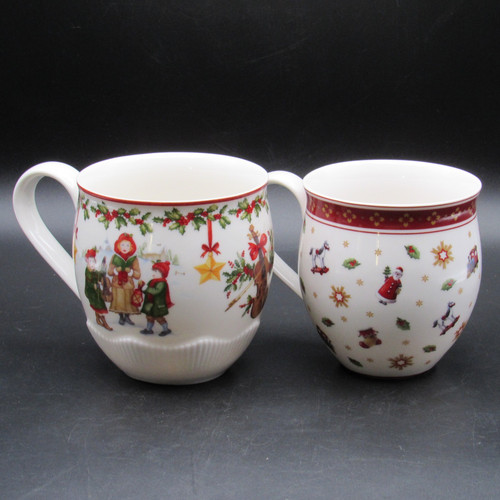 Villeroy boch christmas mugs - &,