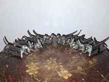 12 Portes Couteaux Animaux Art