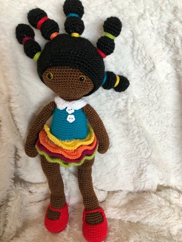 Poupée africaine ses tresses - ses,