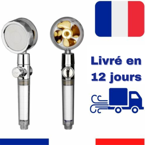 Pommeau douche économiseur - pommeau,