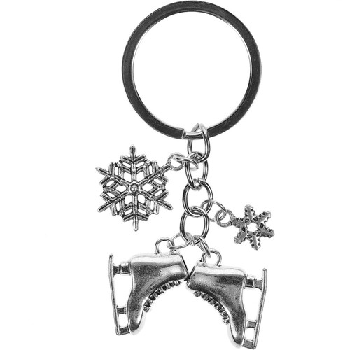 Porte cle patin glace - porte,