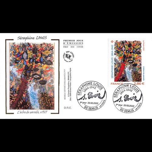 Fdc soie tableau séraphine - soie,