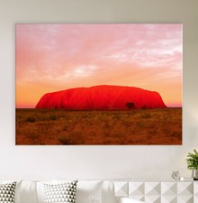 RED ROCK Toile Image Salon