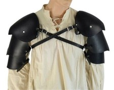 Déguisement chevalier de bataille épaule armure Pauldron Halloween larp cadea...