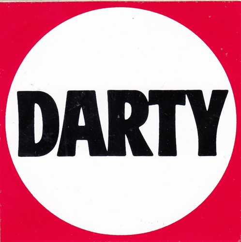 Autocollant darty sticker - autocollant,