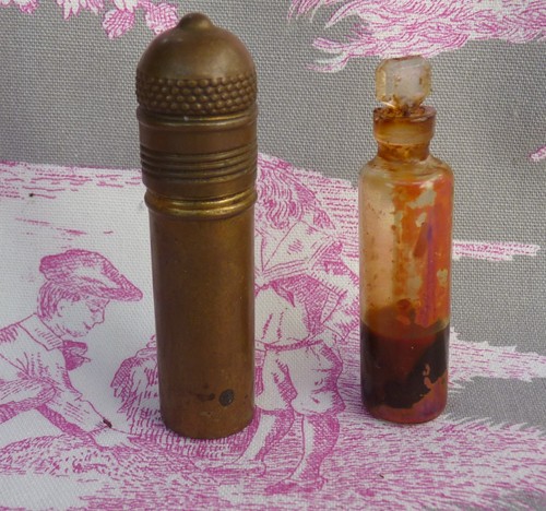Flacon parfum ancien avec - flacon,