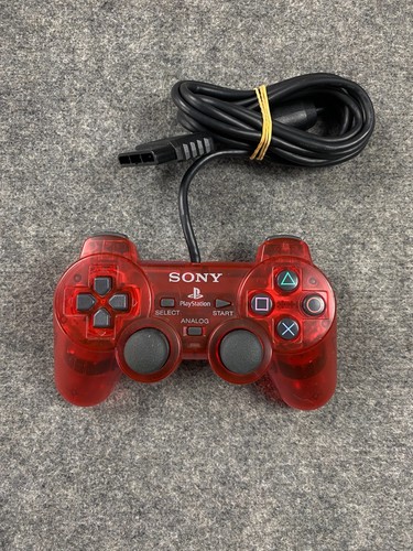 Manette sony dualshock rouge - manette,
