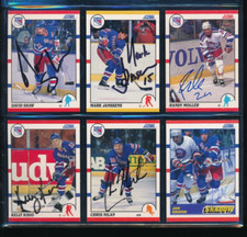 Lot (6) 1990 Score Rangers #98