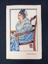 Geo Fourrier Gouache Pochoir