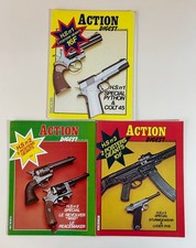 Lot 3 Action Digest H.S. 1 à 3 (6 posters géants) / Colt Python, 1892, Luger P08