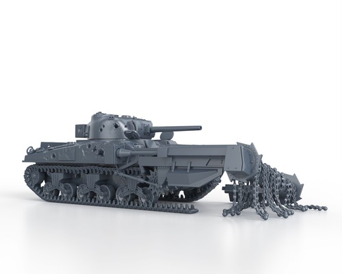 Wwii usa sherman crab - wwii,