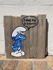 Peinture Street Art Sur Bois