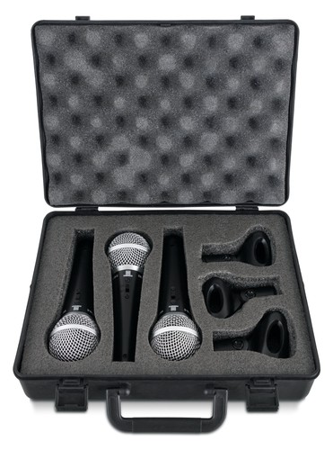 Set microphone dynamique - 3x,