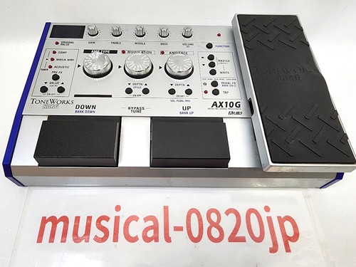 Korg tone works ax10g - works,