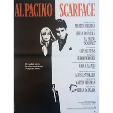SCARFACE Movie Poster - 15x21 in. - 1983/R1990 -  Restrike - Brian de Palma, Al