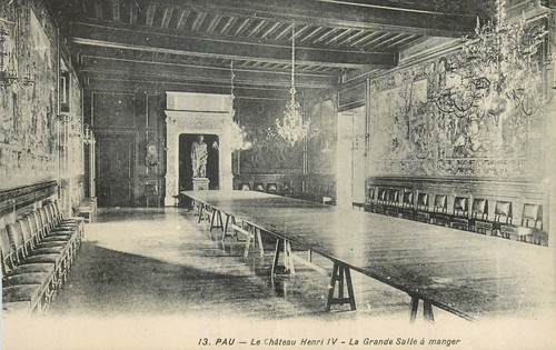 Pau chateau salle manger - le,