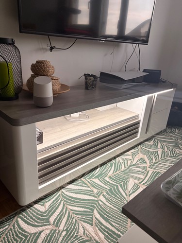 Meuble laqué brillant 170 - tv,