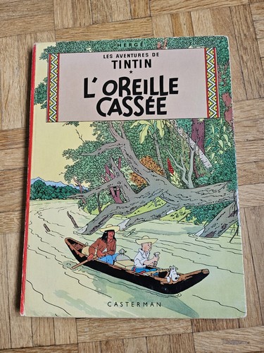 Tintin oreille cassée - tintin, l'oreille
