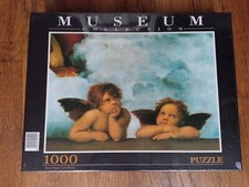 PUZZLE 1000 PIECES MUSEUM COLLECTION  " MADONE SIXTINE " CLEMENTONI NEUF