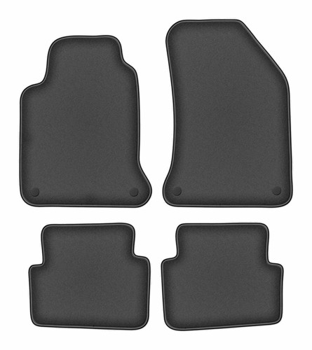 Jeu tapis velours graphite - tapis,