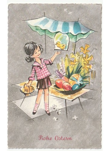 Petite fille poussin étal - petite,