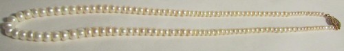 Pearl necklace 18 - necklace,