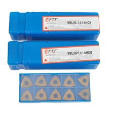 Lot de 2 outils de tournage de tour à métaux CNC / jeu d'embouts de support av