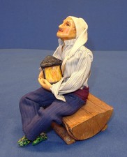 Santon en cire. Grande taille