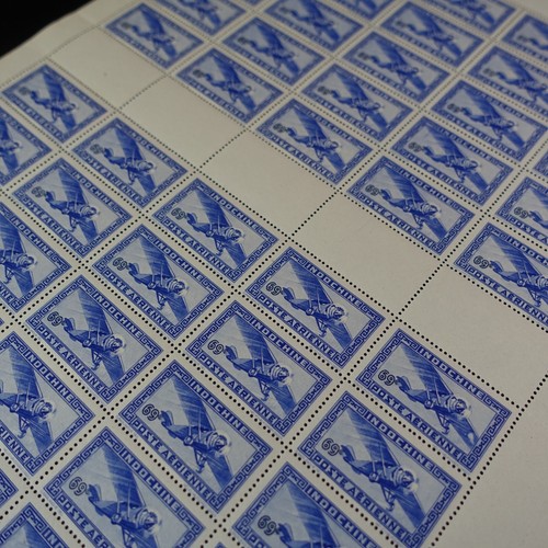 Feuille timbres indochine - timbres,