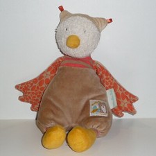 Doudou Hibou Moulin Roty - Collection Biscotte et pompon