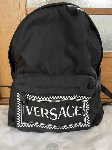 Sac dos femme versace - dos, noir